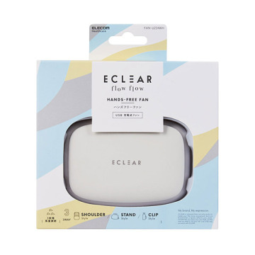 ECLEAR flow flow USB扇風機 ハンズフリーファン 02