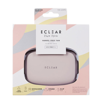 ECLEAR flow flow USB扇風機 ハンズフリーファン 02