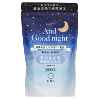 アンドグッドナイト薬用入浴剤(重炭酸) / 本体 / L・15g×21錠 / しっとり / 無香料