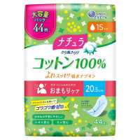 さら肌さらりコットン100%よれスッキリ吸水ナプキン / 44枚/15cc / 44枚/15cc