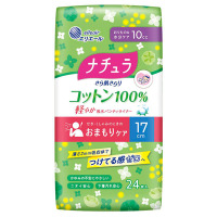 さら肌さらりコットン100%軽やか吸水パンティライナー / ナチュラ