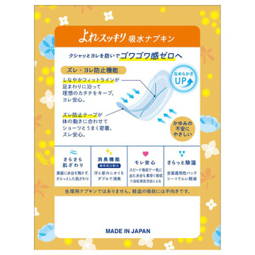 さら肌さらりよれスッキリ吸水ナプキン 02
