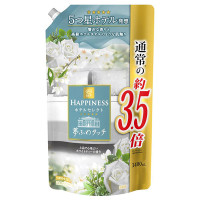 レノア ハピネス 夢ふわタッチ 柔軟剤 ホワイトティー / 詰替え 超特大 / 1400ml / ホワイトティー
