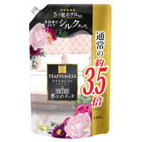 レノア ハピネス 夢ふわタッチ 柔軟剤 ヴェルベットブロッサム / 詰替え 超特大 / 1400ml / ヴェルベットブロッサム