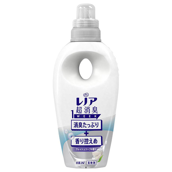 レノア 超消臭1WEEK 柔軟剤 フレッシュソープ / 本体 / 530ml / フレッシュソープ レノア 超消臭1WEEK 柔軟剤 フレッシュソープ / 本体 / 530ml / フレッシュソープ