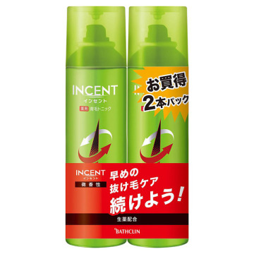 薬用育毛トニック ペアパック / 190g×2個 / 微香性(シトラスリーフの香り)