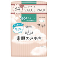 素肌のきもち超スリム / 34枚 / 特に多い昼用 羽つき / 34枚