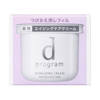 dプログラム　エイジングケアクリーム　本体+レフィル2個 バイタライジングクリーム / d プログラム(フェイスクリーム