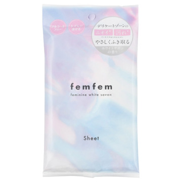 フェミニンふき取りシート