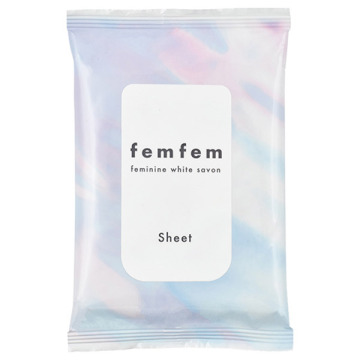 フェミニンふき取りシート 02