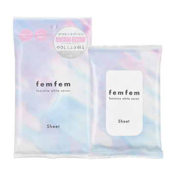 フェミニンふき取りシート 03