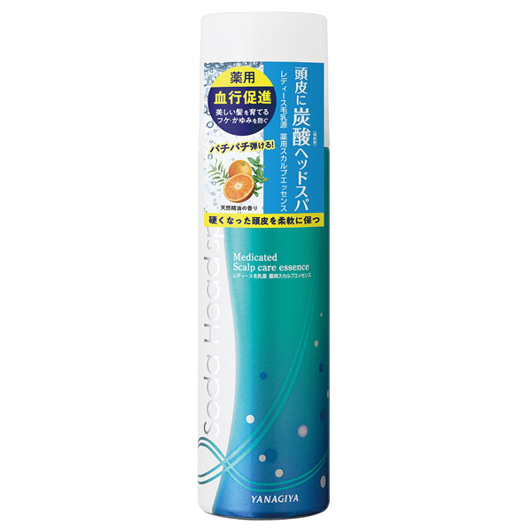 薬用スカルプエッセンス / 130g / 天然精油オレンジ・ユーカリの香り / パチパチ弾ける爽快な使用感