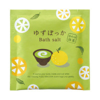 ゆずぽっか バスソルト / 40g / ゆず抹茶の香り
