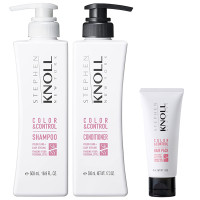 スティーブンノル カラーコントロール シャンプー&コンディショナー<髪色キープ>/ヘアパック ミニチューブ付 / スペシャルアイテム / 500mL/500mL/45mL / フローラルフルーティムスクの香り