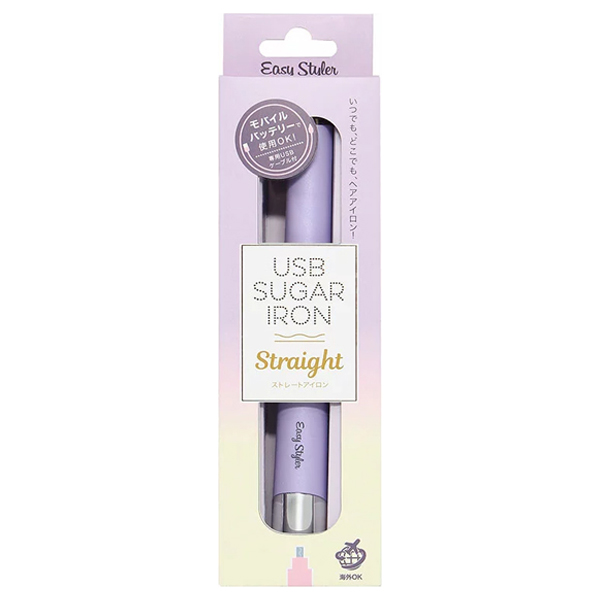 EasyStyler USB SUGAR IRON STRAIGHT / 1個