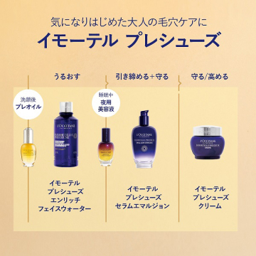イモーテル プレシューズエンリッチフェイスウォーター 03