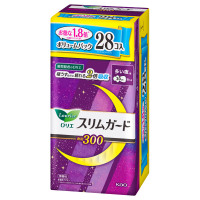 スリムガード 多い夜用300 / 本体 / ボリュームパック/28個 / 無香料