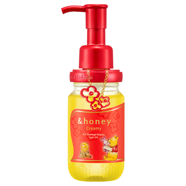 Creamy EXダメージリペア ヘアオイル3.0/プーさん / 100ml / 本体 / 甘いハチミツの香り。