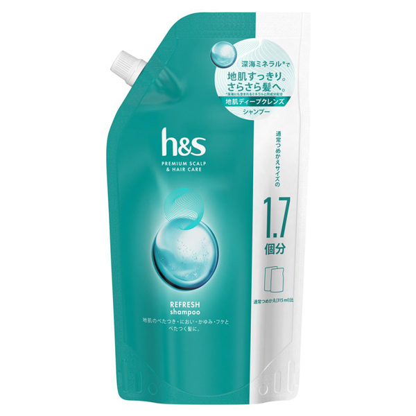 リフレッシュシャンプー H S エイチ アンド エス シャンプー シャンプー ヘアケア ヘアスタイリング の通販 Cosme公式通販 Cosme Shopping