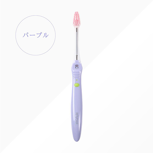 ionic イオン歯ブラシ / ホワイト、ライトピンク、ライトブルー、パープル / 本体 / やわらかめ 1