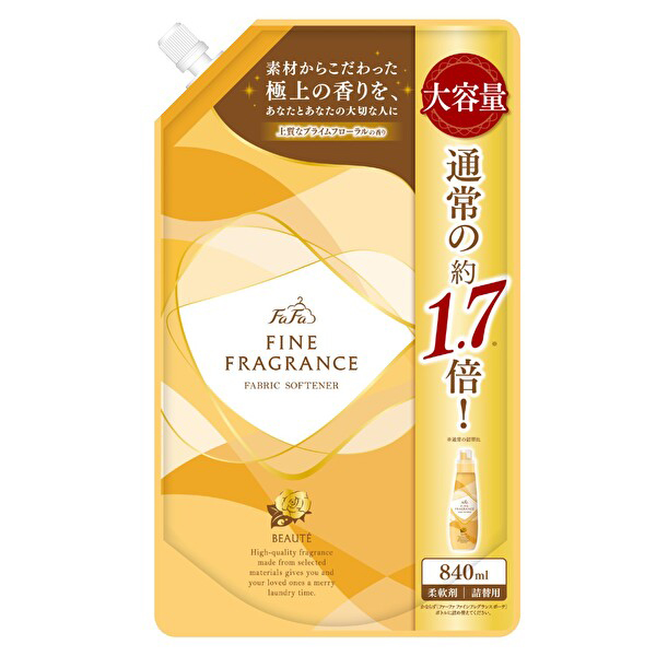 ファインフレグランス ボーテ / 詰替え / 840ml / プライムフローラルの香り ファインフレグランス ボーテ / 詰替え / 840ml / プライムフローラルの香り