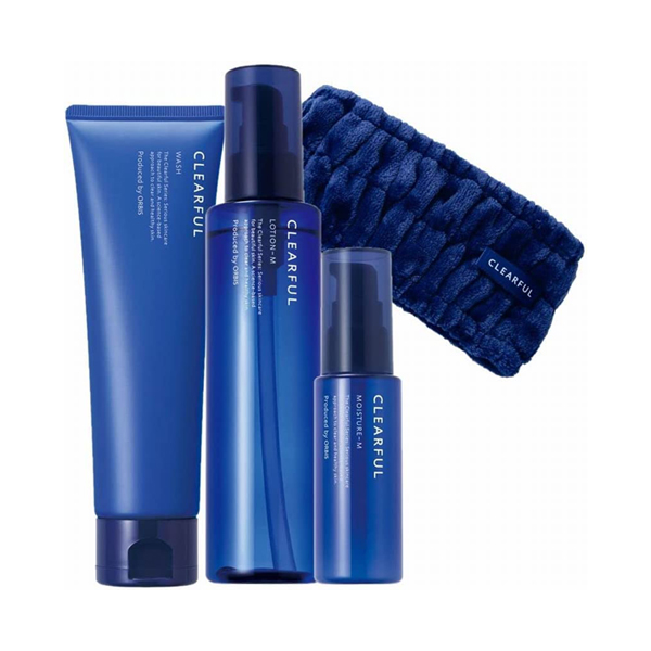 クリアフル3ステップセットM ヘアバンド付 / 本体 / 無香料 クリアフル3ステップセットM ヘアバンド付 / 本体 / 無香料