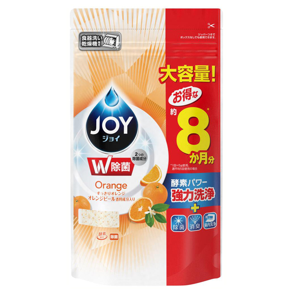 食洗機用 W除菌 オレンジピール成分入り / 詰替え 特大 / 930g 食洗機用 W除菌 オレンジピール成分入り / 詰替え 特大 / 930g