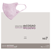deCOGAO / NO.7 丸顔さん向け / ライラック / 18枚入り