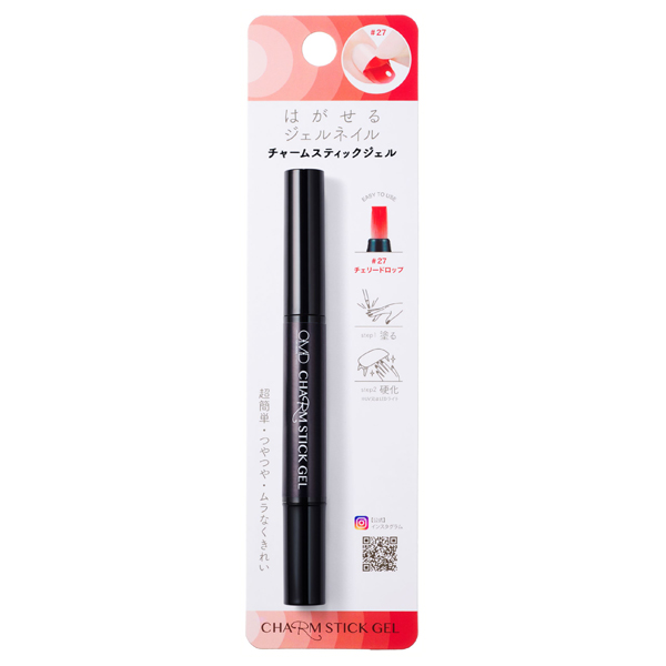 チャームスティックジェル / #27 チェリードロップ / 2.5ml チャームスティックジェル / #27 チェリードロップ / 2.5ml