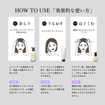 シンクロシャンプー ファム FOR SCALP 04