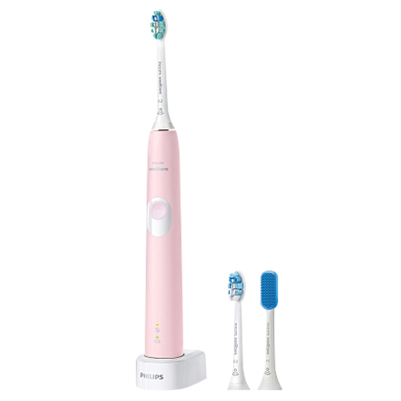 Sonicare ProtectiveClean 4300 電動歯ブラシ / HX6806/72 / パステルピンク
