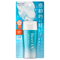 ビオレUV アクアリッチ ウォータリージェル / SPF50+ / PA++++ / 本体 / 70ml / ホワイトミュゲの優しい香り