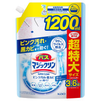 バスマジックリン泡立ちスプレー SUPER CLEAN / つめかえ用 / 1200ml / 香りが残らないタイプ