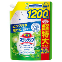 バスマジックリン泡立ちスプレー SUPER CLEAN / つめかえ用 / 1200ml / グリーンハーブの香り