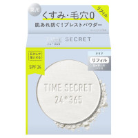 タイムシークレット ミネラル 薬用プレスト / SPF24 / リフィル / クリアベール / 11g