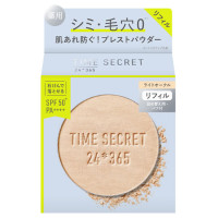 タイムシークレット ミネラル 薬用プレストパウダー / SPF50+ / PA++++ / リフィル / ライトオークル / 8g