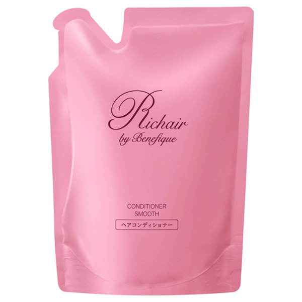 リシェール バイ ベネフィーク コンディショナー スムース / 300g / 詰替え / ホワイトフローラルハーバルの香り