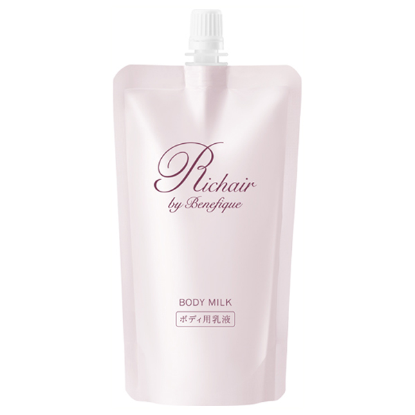 リシェール バイ ベネフィーク ボディミルク / 130mL / 詰替え / 穏やかで心やすらぐフローラル系の香り