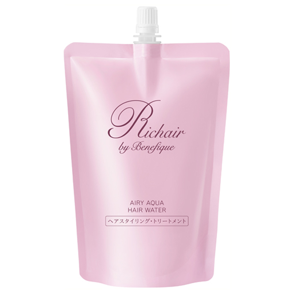 リシェール バイ ベネフィーク エアリーアクア ヘアウォーター / 230mL / 詰替え / 優雅でやさしいフローラルグリーンの香り