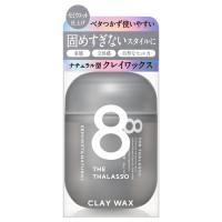 エイトザタラソ セミウエット&ナチュラル クレイワックス / 40g / アクアホワイトフローラルの香り