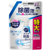 クリア除菌Clear泡スプレー / つめかえ用 / 690ml / 微香性(グレープフルーツの香り)
