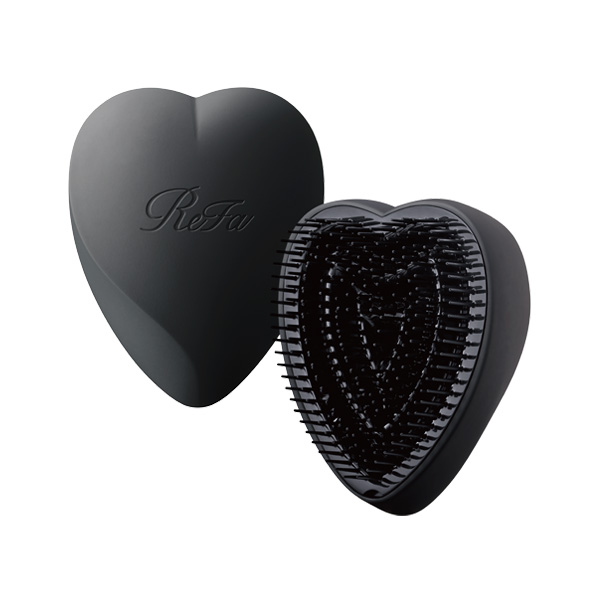 ReFa HEART BRUSH / マットブラック / 約73×91×53[mm](カバー取付時)