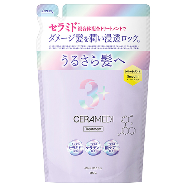ロック&リペアトリートメンS / つめかえ / 400mL / クリアシャンプーの香り