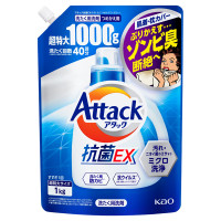 アタック抗菌EX / つめかえ用 / 1000g / スプラッシュクリアの香り