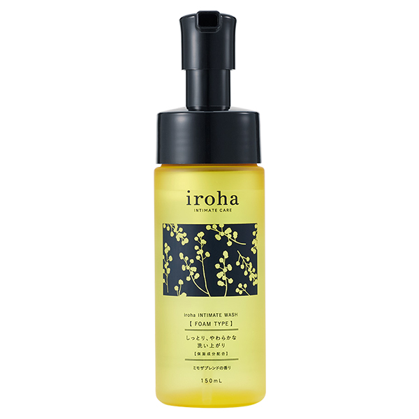 【数量限定】iroha INTIMATE WASH 【FOAM TYPE】 ミモザブレンドの香り / 150ml / ミモザブレンドの香り
