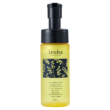 iroha INTIMATE WASH 【FOAM TYPE】 ミモザブレンドの香り