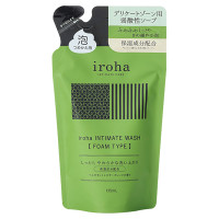 iroha INTIMATE WASH 【FOAM TYPE】 / 135ml / 詰替え / ベルガモットとビターオレンジの香り / 135ml