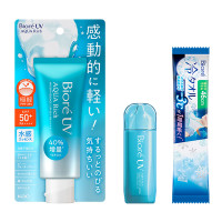 ビオレUV アクアリッチウォータリーエッセンスセット / SPF50+ / PA++++ / 70g+1.8ml / スペシャルアイテム / ホワイトミュゲの優しい香り / 70g+1.8ml