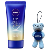【残り僅か】ニベアUV ディーププロテクト&ケア エッセンスセット / SPF50+ / PA++++ / 50g / クリアフローラルの香り
