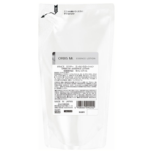 オルビス ミスター エッセンスローション / 180mL / 詰替え / 無香料 / さっぱり、しっとり